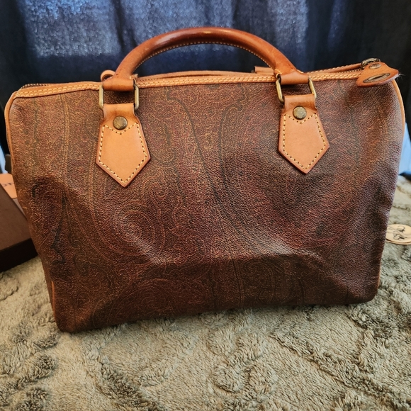 Etro Paisley Boston Bag - Picture 3 of 11